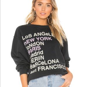 Anine Bing City Love sweatshirt Size M